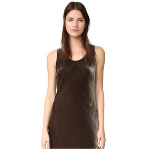 Vintage Rampage Velvet Dress Polyester Blend Sleeveless Unlined Empire Maroon L